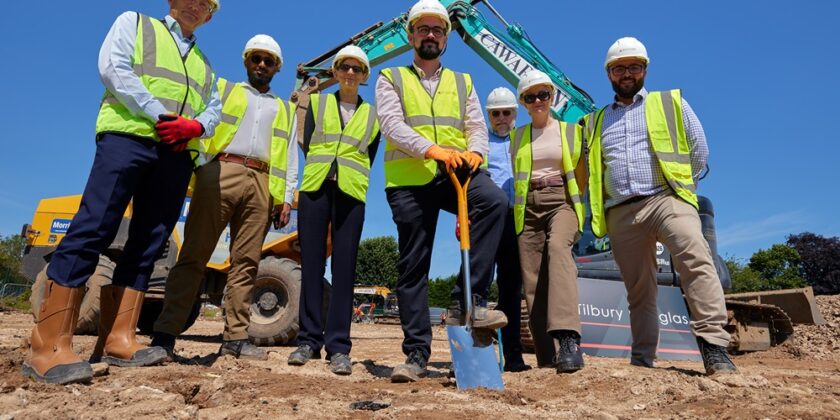 Construction milestone marked at Tulip Academy’s DfE build groundbreaking ceremony